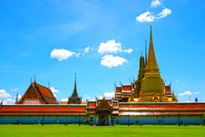 Thai Temples, Wat Phra Kaew Royalty Free Stock Photography Thai Temples, Wat Phra Kaew Royalty Free Stock Photography