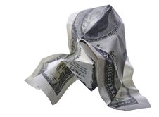 Crumpled Monetary Denomination Stock Photo Crumpled Monetary Denomination Stock Photo