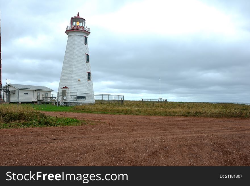 The North Cape Lighthouse is on the northwestern point of Prince Edward Island. A lighthouse has served shipping and fishermen in this area since 1866. The North Cape Lighthouse is on the northwestern point of Prince Edward Island. A lighthouse has served shipping and fishermen in this area since 1866.
