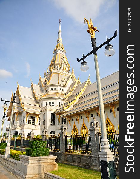 Wat sothorn cha cheng sao Thailand