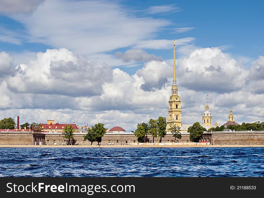 He Peter and Paul Fortress is the original citadel of St. Petersburg, Russia, founded by Peter the Great in 1703 and built to Domenico Trezzini's designs from 1706-1740.