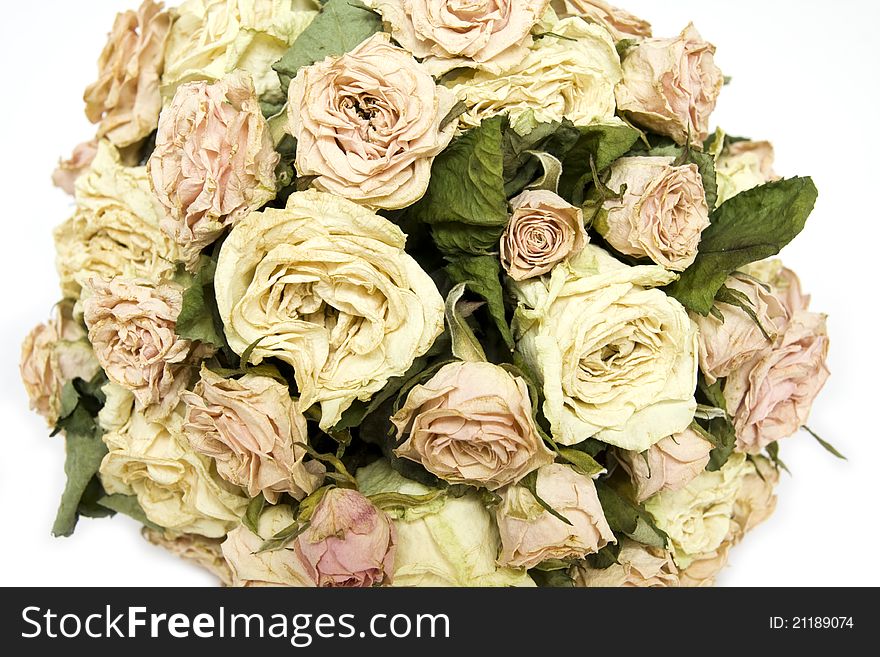 Dried Bouquet Of Roses