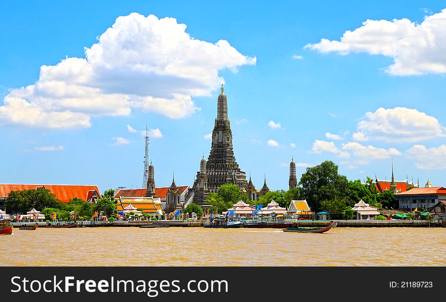 Thai temple, Wat Arun.