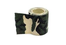 Roll Of Fabric Camouflage Tape Stock Image