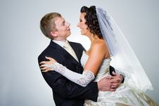 Just Married Bride And Groom Stock Photo Just Married Bride And Groom Stock Photo