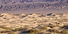 Death Valley Mesquite Sand Dunes Royalty Free Stock Photos Death Valley Mesquite Sand Dunes Royalty Free Stock Photos