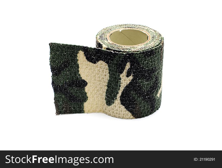 Roll Of Fabric Camouflage Tape
