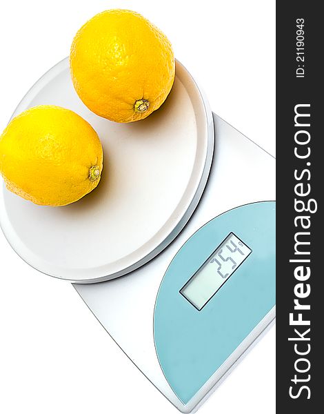 Lemons On The Scales Isolated