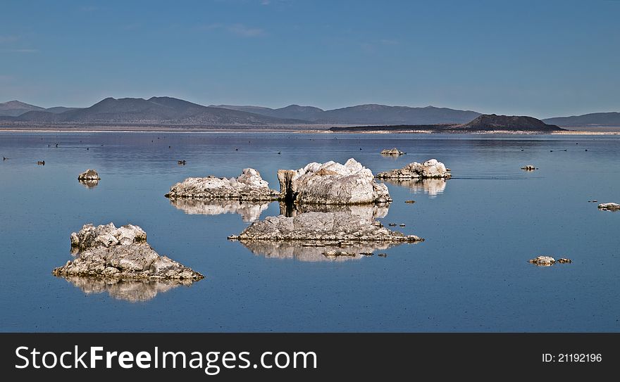 Tufas At Mono Lake