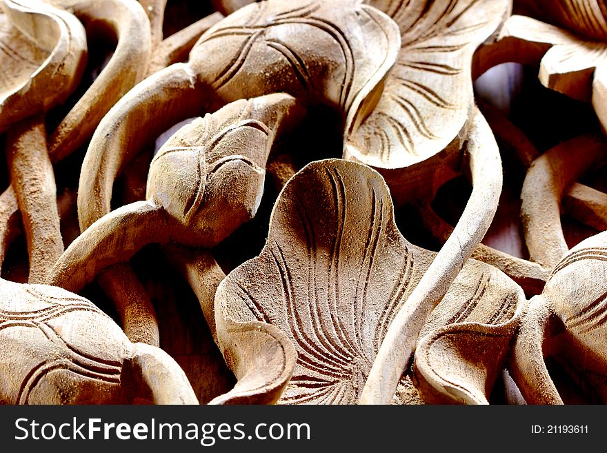 The art of wood carving