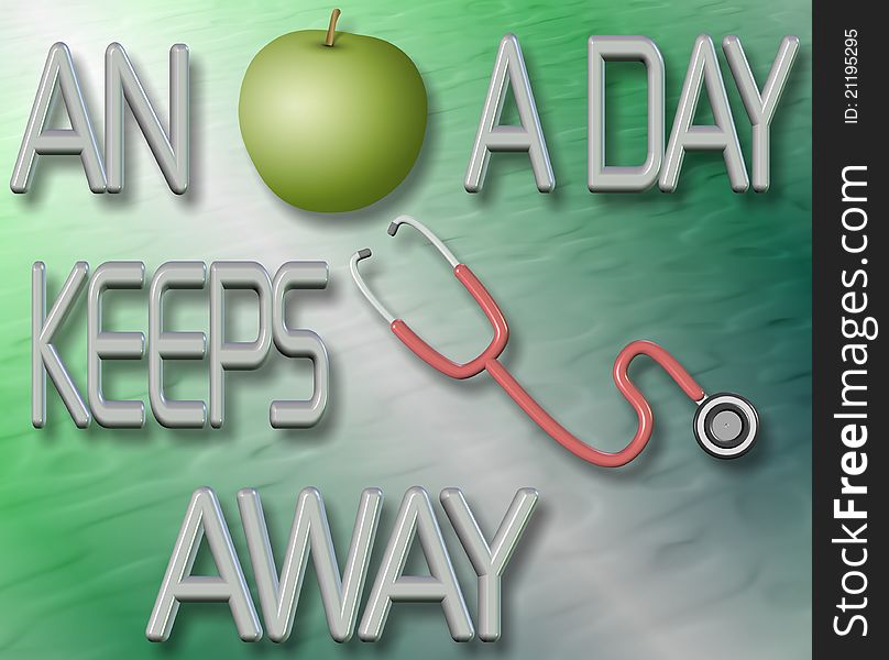 An apple a day keeps doctor away