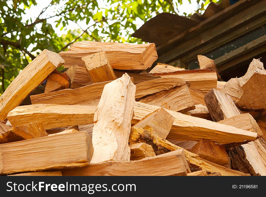 Wood Prepared For Winter