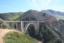 Bridge In California Royalty Free Stock Photos Bridge In California Royalty Free Stock Photos