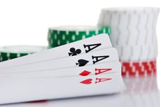 Aces Royalty Free Stock Photography Aces Royalty Free Stock Photography