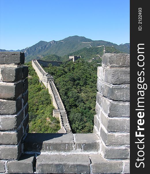 The Great Wall of China at Mutianyu