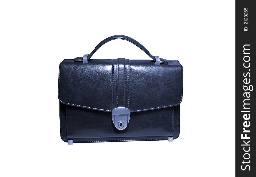 Briefcase (case) on white background, isolated, insulated, with clipping path for photoshop, with path, for designer. Briefcase (case) on white background, isolated, insulated, with clipping path for photoshop, with path, for designer