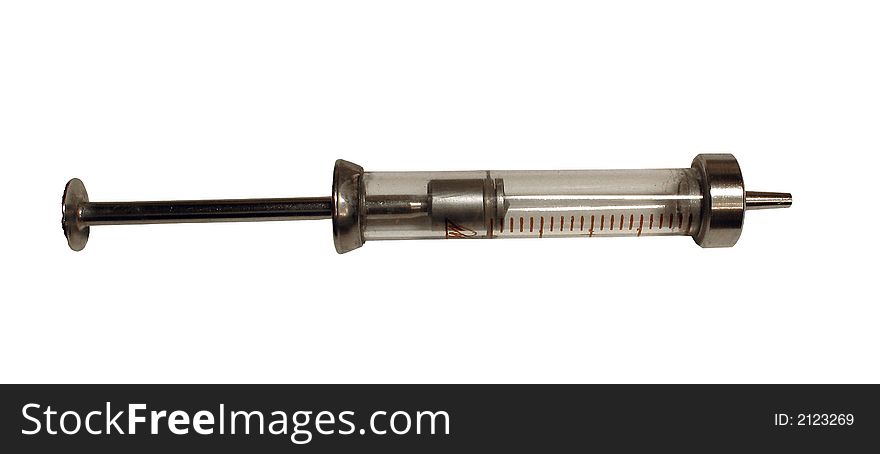 Syringe insulated, isolated, with clipping path for photoshop, with path, for designer. Syringe insulated, isolated, with clipping path for photoshop, with path, for designer