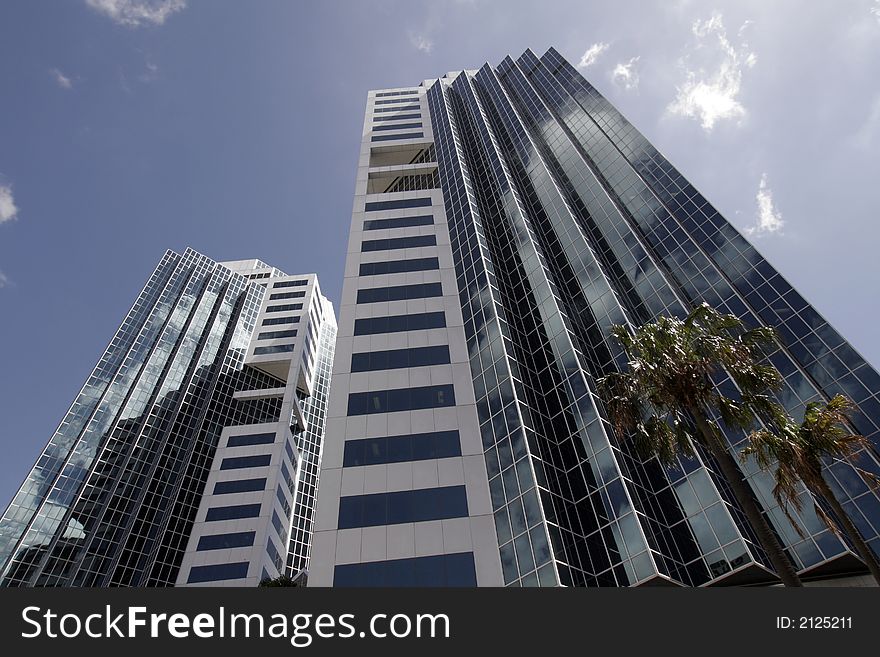 Modern Tall Urban Office Building In Sydney, Australia