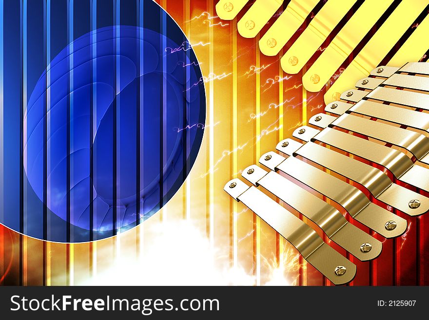 3d abstract background tech image. 3d abstract background tech image