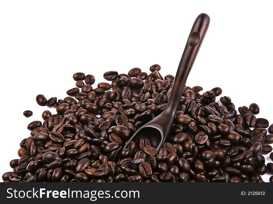 Scoop Of Coffee Bean