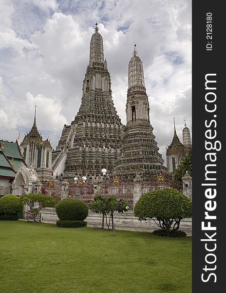 Wat Arun - Temple of the Dawn in Bangkok / Thailand