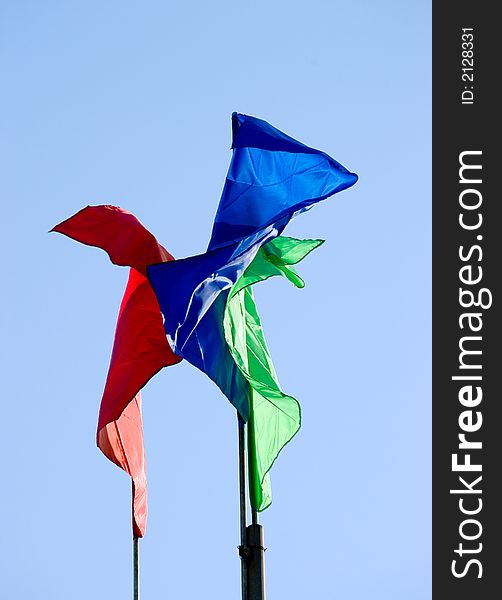 1+ Three colour flags waving Free Stock Photos - StockFreeImages