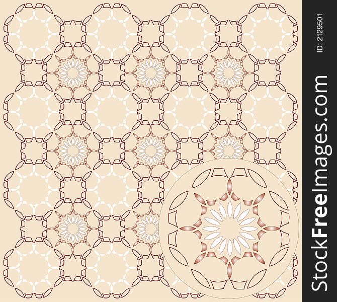 Decorative Wallpaper Background. Vector File, change colors easily. Decorative Wallpaper Background. Vector File, change colors easily.