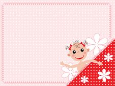 Baby Background Royalty Free Stock Photography Baby Background Royalty Free Stock Photography