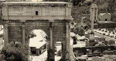 Roman Forum In Rome, Italy Royalty Free Stock Image Roman Forum In Rome, Italy Royalty Free Stock Image