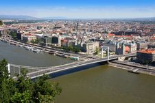 Elizabeth Bridge, Budapest, Hungary Royalty Free Stock Photos Elizabeth Bridge, Budapest, Hungary Royalty Free Stock Photos