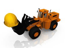 The Loader And Helmet Stock Images The Loader And Helmet Stock Images