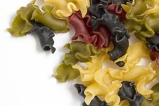 Gigli Pasta Colored Stock Images Gigli Pasta Colored Stock Images