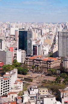 City Sao Paulo Royalty Free Stock Photos City Sao Paulo Royalty Free Stock Photos