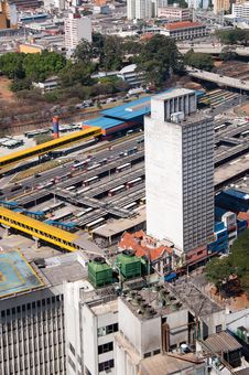 Bus Terminal In Sao Paulo Stock Photos Bus Terminal In Sao Paulo Stock Photos
