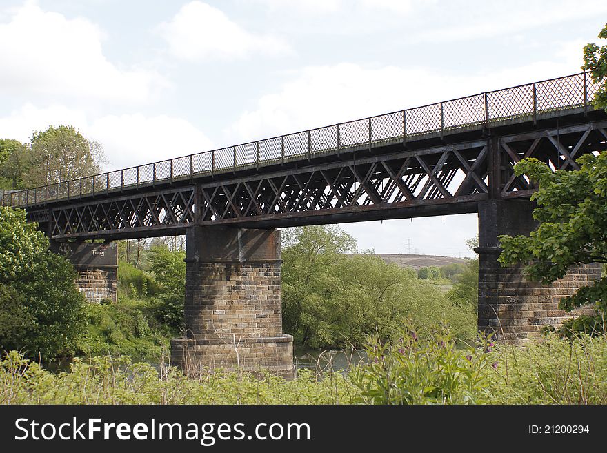 Carmyle Railway Viaduct - 1897