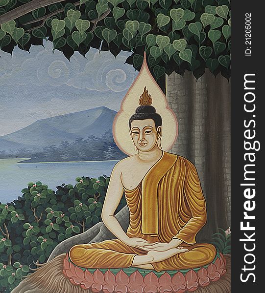 Buddha Peace Art Paint
