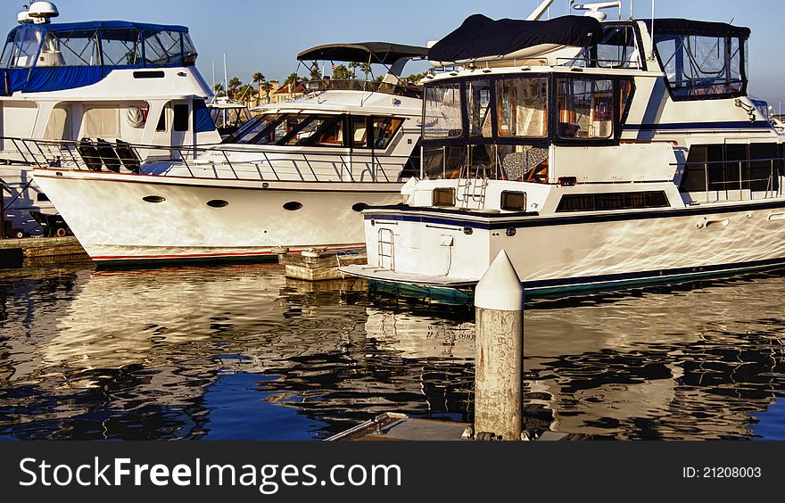 Yachts at Marina