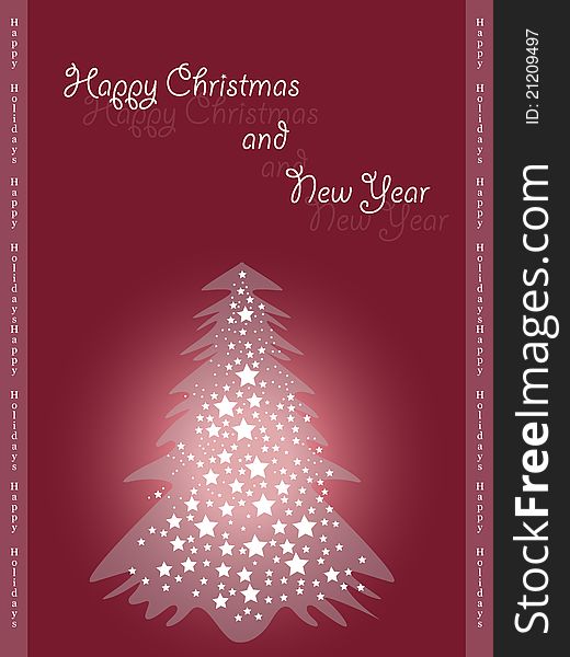 Christmas and new year wishes greeting. Christmas and new year wishes greeting