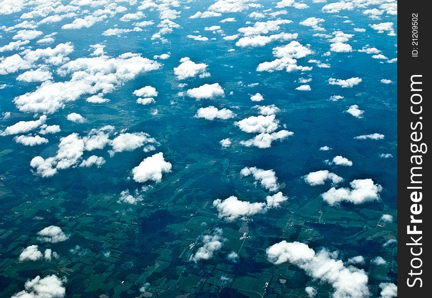 View of Massachusetts from above