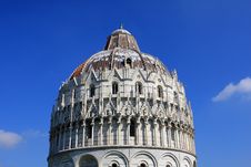Baptistry Of St. John, Pisa Stock Photos