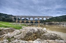 Pont Du Gard Near Nimes, France Stock Photo Pont Du Gard Near Nimes, France Stock Photo
