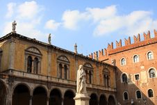 Piazza Dei Signori, Verona Stock Photography