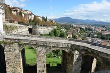 Porta San Giacomo, Citta Alta, Bergamo (Old Town) Royalty Free Stock Images Porta San Giacomo, Citta Alta, Bergamo (Old Town) Royalty Free Stock Images