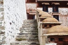 Tibet: Building In Potala Palace Stock Image Tibet: Building In Potala Palace Stock Image