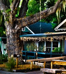 Spooky House In HDR Stock Photography Spooky House In HDR Stock Photography