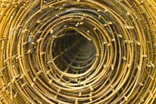 Roll Of Wire Royalty Free Stock Photo Roll Of Wire Royalty Free Stock Photo