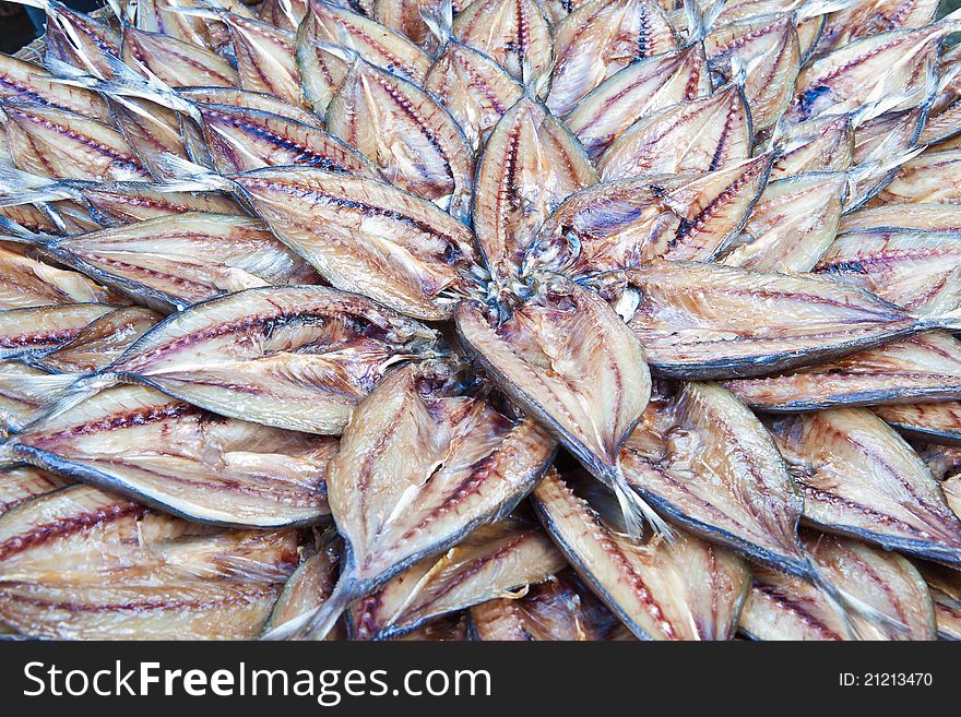 Fish Fillet At The Market