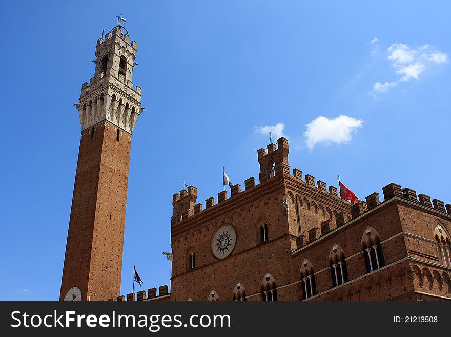 Torre del Mangia and Palazzo Pubblico, Siena