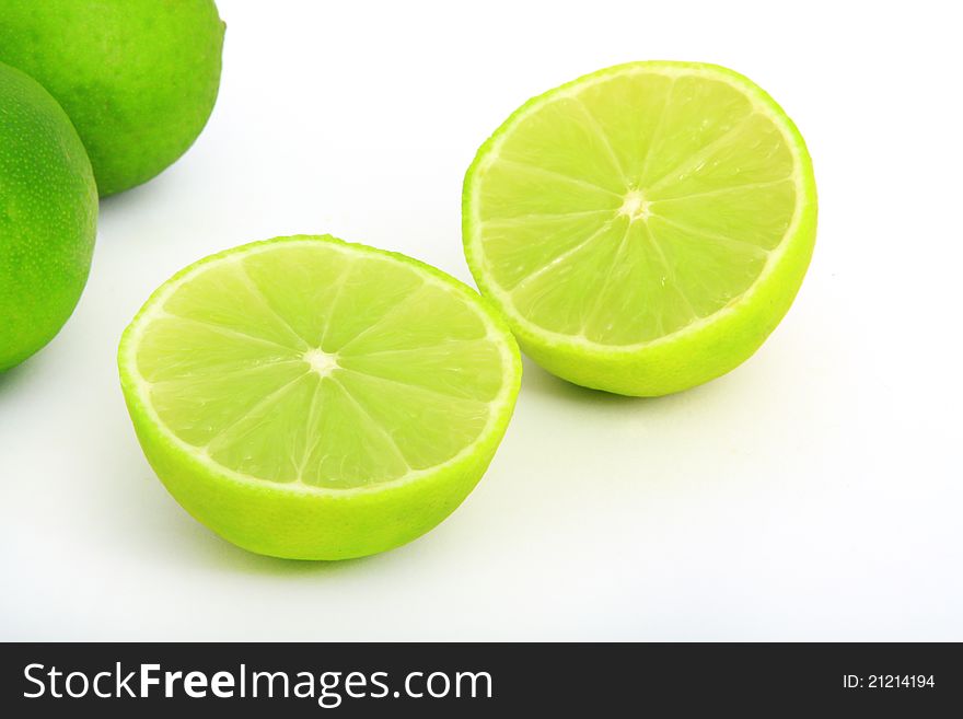 Limes to one soda, or to season food.