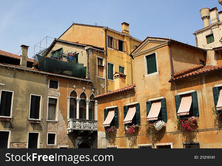 Beautiful old house in Venice, Italy. Beautiful old house in Venice, Italy